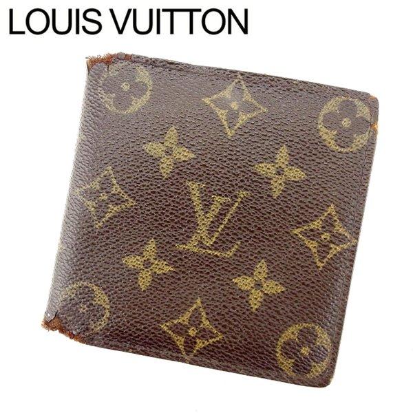 ルイヴィトン Louis Vuitton 財布 二つ折り財布 モノグラム ポルトビエ カルトクレディモネ レディース 中古 :b335:ブランドデポTOKYO - 通販ショッピング