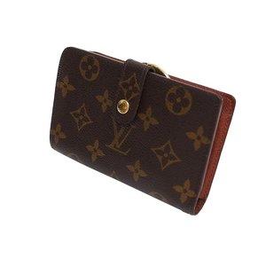 ルイヴィトン LOUIS VUITTON 財布 二つ折り がま口 モノグラム ポルトモネビエ ヴィエノワ M61663 ブラウン 茶 /K レディース【中古】【ベクトル 古着】 :101-201806281512:ブランド古着販売のベクトル - 通販ショッピング