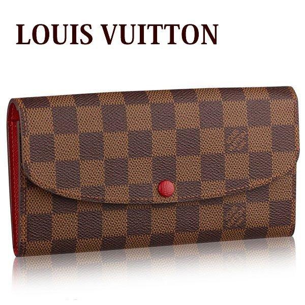 ルイヴィトン 新品 財布 長財布 メンズ レディース ダミエ ポルトフォイユ・エミリー N63544 ブランド :vuitton-439:バッグ 財布のプルミエール - 通販ショッピング