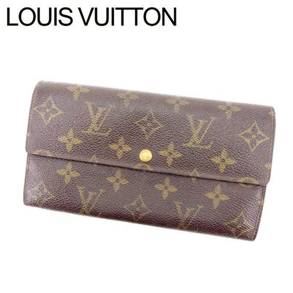 ルイヴィトン Louis Vuitton 財布 長財布 モノグラム ポシェット ポルト モネ クレディ レディース 通販