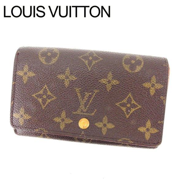 ルイヴィトン Louis Vuitton 財布 L字ファスナー財布 モノグラム ポルトモネビエトレゾール レディース 中古 :r506:BRAND DEPOT - 通販ショッピング