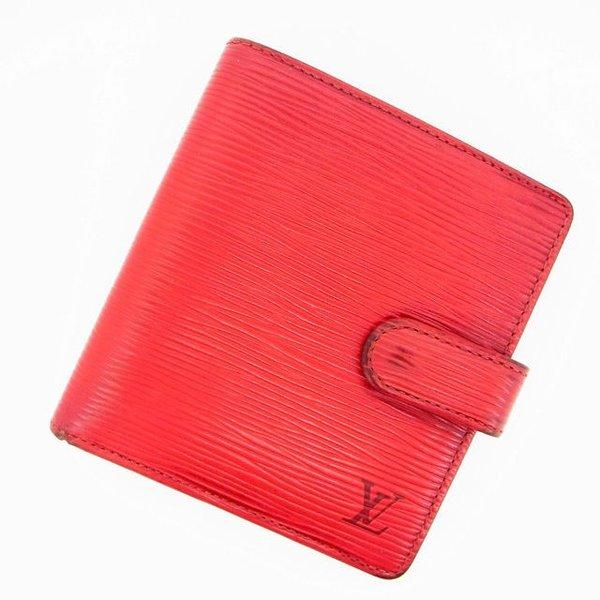 ルイヴィトン Louis Vuitton 財布 二つ折り財布 エピ ポルト ビエ コンパクト レッド レディース 通販