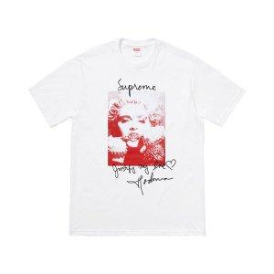 ☆18AW Supreme Madonna Tee Whit...