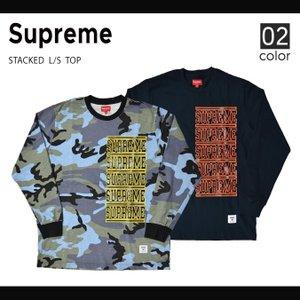 Supreme シュプリーム STACKED L/S TOP...
