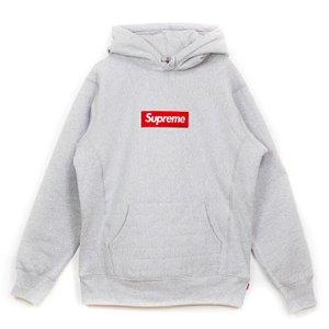 【 Supreme BOX LOGO Pullover (Heather Grey, Mサイズ) 】シュプリーム ボックスロゴ プルオーバー パーカー グレー 灰 2014AW :sup-boxlogo-001:JAH GUIDANCE - 通販ショッピング