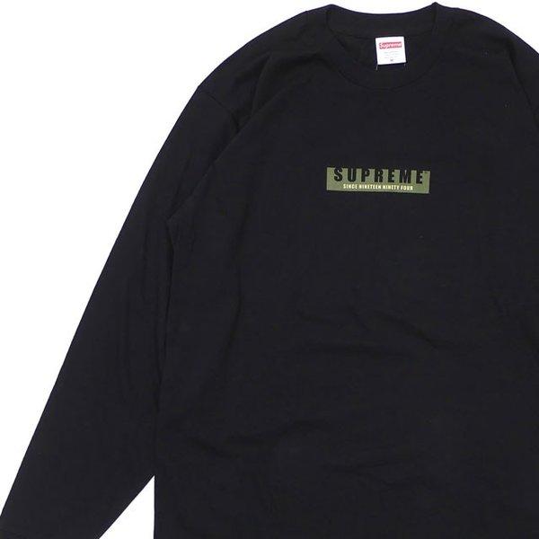 SUPREME(シュプリーム) 1994 LS Tee (長袖Tシャツ) BLACK 202-000970-041+【新品】(TOPS) :18082028:クリフエッジ - 通販ショッピング