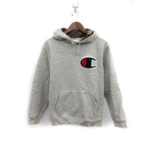 チャンピオン CHAMPION シュプリーム SUPREME パーカー スウェット Paisley Pullover プルオーバー 長袖 L グレー 13AW メンズ【中古】【ベクトル 古着】 :081-301804250003:ブランド古着販売のベクトル - 通販ショッピング