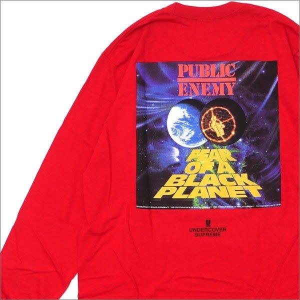 SUPREME(シュプリーム) x UNDERCOVER(アンダーカバー) x Public Enemy Counter Attack LS Tee (長袖Tシャツ) RED 202-000945-143+【新品】(TOPS) :18032703:クリフエッジ - 通販ショッピング