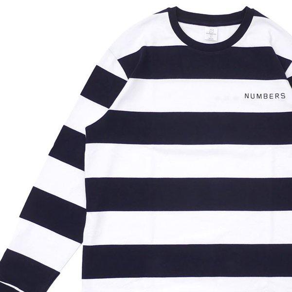 Numbers(ナンバーズ) x RHC Ron Herman(ロンハーマン) STRIPED LS TEE (長袖Tシャツ) NAVY 202-000975-057+【新品】(TOPS) :18082910:クリフエッジ - 通販ショッピング