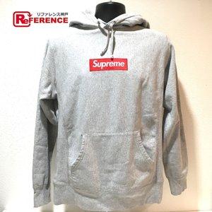 Supreme シュプリーム ボックス ロゴ フーデッド スウェット プルオーバー パーカー グレー メンズ 【中古】 :224202-15004-1:リファレンス コレクション - 通販ショッピング