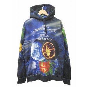 シュプリーム SUPREME x undercover ☆激安★ 18ss パーカー spu4801 パブリックエネミー プルオーバー 国内正規 コットン 紺 通販 ショッピング