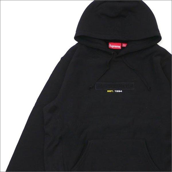 SUPREME(シュプリーム) Embossed Logo Hooded Sweatshirt (スウェットパーカー) BLACK 211-000575-141+【新品】(SWT/HOODY) :18051205:クリフエッジ - 通販ショッピング