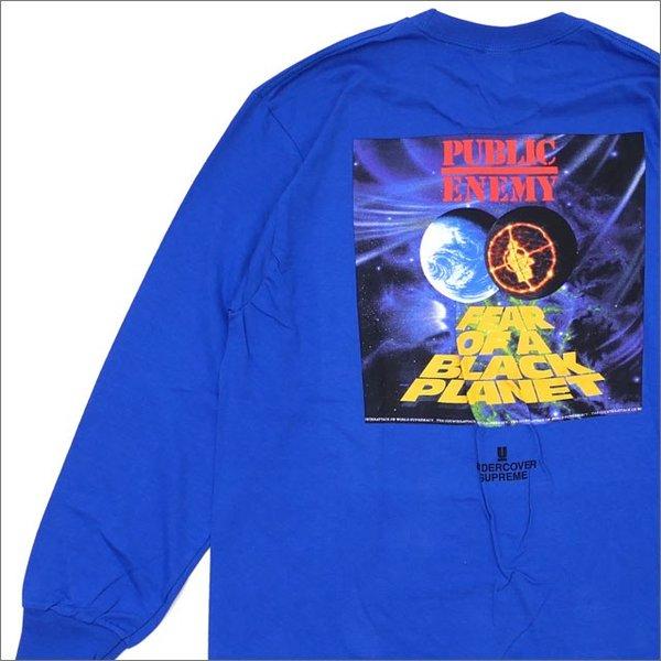 SUPREME(シュプリーム) x UNDERCOVER(アンダーカバー) x Public Enemy Counter Attack LS Tee (長袖Tシャツ) ROYAL 202-000945-054+【新品】(TOPS) :18032406:クリフエッジ - 通販ショッピング