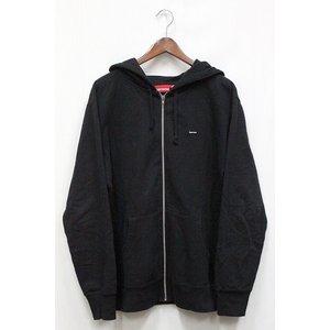 シュプリーム SUPREME パーカー ジップアップ ジャケット スモールボックスロゴ RN101837 CA32812 コットン 黒 ブラック メンズ 通販