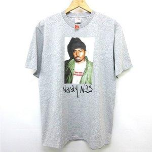 未使用品 シュプリーム SUPREME ★AA☆17AW Nas Tee ナズ フォトTシャツ グレーL メンズ【中古】【ベクトル 古着】 :066-201808172441:ブランド古着販売のベクトル - 通販ショッピング
