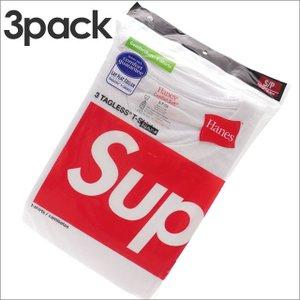 SUPREME(シュプリーム) x Hanes(ヘインズ) Tagless Tee 3-pack (Tシャツ3枚セット) WHITE 200-005622-030x【新品】(半袖Tシャツ) :18072301:essense - 通販ショッピング