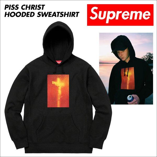 シュプリーム Supreme パーカー プルオーバー メンズ PISS CHRIST HOODED SWEATSHIRT ブラック :sup01-171003-02:スニークオンラインショップ - 通販ショッピング
