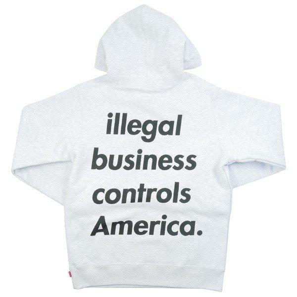 シュプリーム SUPREME 18SS Illegal Business Hooded Sweatshirt スウェットパーカー 灰 Size【M】 【新古品・未使用品】 :10166206:ブランド古着の買取販売STAY246 - 通販ショッピング