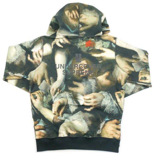 シュプリーム SUPREME ×UNDERCOVER 15SS Hooded Sweatshirt 総柄プルオーバーパーカー マルチ 新品 通販