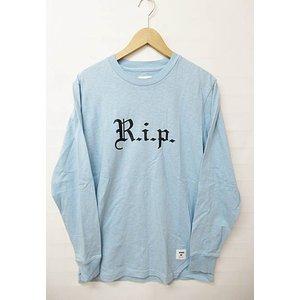 シュプリーム SUPREME 16AW L/S Rip Tee 長袖Tシャツ ロンT 水色ブルー ☆激安★ 通販