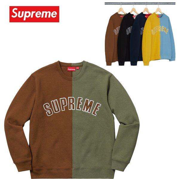 Supreme シュプリーム Split Crewneck ...