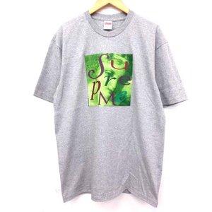 未使用品 シュプリーム SUPREME 17AW ビーナスプリント Tシャツ カットソー プリント ロゴ 半袖 グレー ☆激安★ メンズ 通販 ショッピング