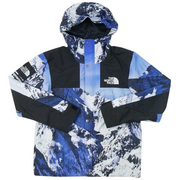 シュプリーム新作 SUPREME ×THE NORTH FACE 17AW Mountain Parka マウンテンジャケット 青 通販ショッピング