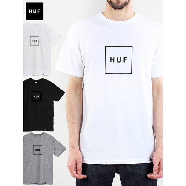 HUF ハフ Tシャツ 半袖 BOX LOGO S/S TEE ボックス ロゴ プリント トップス ストリート