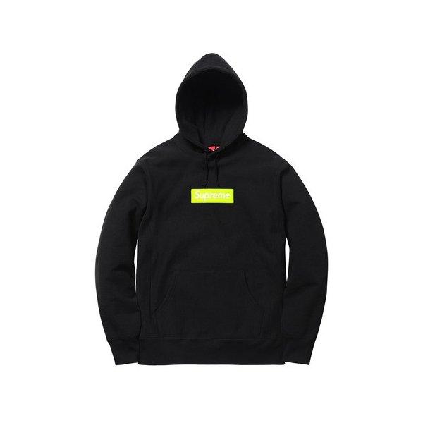 Supreme シュプリーム 2017-18年秋冬 Box Logo Hooded Sweatshirt パーカー ブラック ロゴ :sup-item-0103:fashionplate Yahoo!ショップ - 通販ショッピング