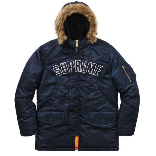 Supreme シュプリーム 2017-18年秋冬 アーチロゴ Arc Logo N3-B パーカー ジャケット ロゴ :sup-item-0055:fashionplate Yahoo!ショップ - 通販ショッピング
