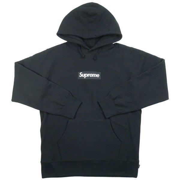 シュプリーム SUPREME 16AW Box Logo Hooded Sweatshirt BOXロゴパーカー 黒 良い 通販