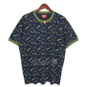 SUPREME 18AW Scatter Ringer マルチロゴTシャツ ネイビー サイズ：M (吉祥寺店) 180821 :580018002265:カインドオル - 通販ショッピング