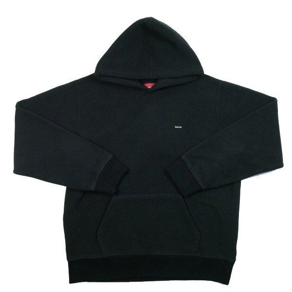 シュプリーム SUPREME ×Polartec 17AW Hooded Sweatshirt スモールBOXロゴフリーススウェットパーカー 黒 新品 通販