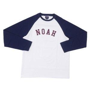 NOAH(ノア) RAGLAN TOP (ラグランTシャツ) WHITExNAVY 203-000230-040+【新品】(TOPS) :6120412:クリフエッジ - 通販ショッピング