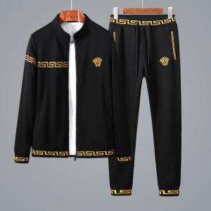 秋冬新作登場 大胆なスリット上品 ヴェルサーチVERSACE 上下セット 2色可選 数量限定特売品_ヴェルサーチ VERSACE_ブランド コピー 激安(日本最大級)