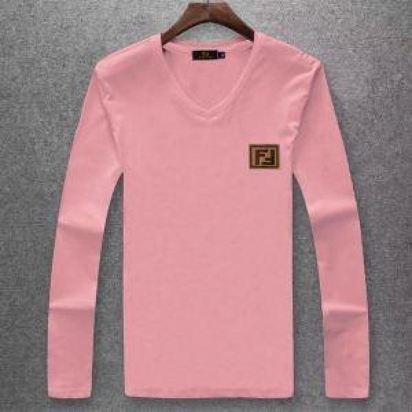 新作入荷新品男性用Vネック小顔効果フェンディ スーパー コピーデイリーインナーアウターおススメtシャツ決定版