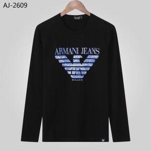 寒い季節にピッタリの一枚 長袖Tシャツ 秋冬超人気 3色可選 アルマーニ ARMANI 2018年秋冬最旬トレンド_アルマーニ ARMANI_ブランド コピー 激安(日本最大級)