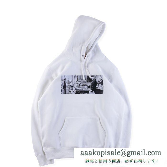 最安国内発送 4色選択可 supreme 18FW week3 Mike Kelley Hooded パーカー 潮流 秋冬新作登場