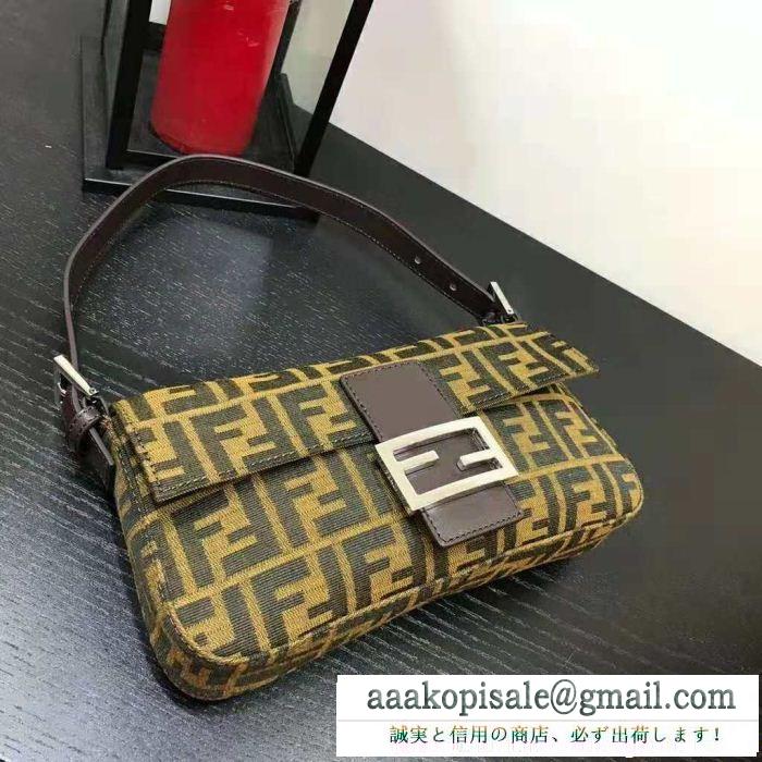 軽く耐久性のある フェンディ最落なし! 希少! fendi 2018新品 ハンドバッグ 型崩れしにくい