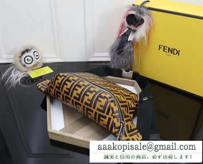 可愛いすぎる ウエストポーチ 使い勝手も抜群！ 2色可選 質が良い フェンディ fendi 高評価人気品