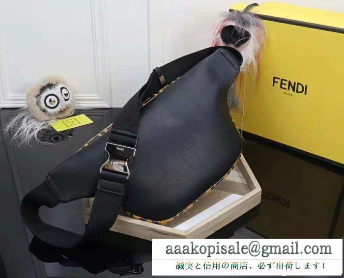 可愛いすぎる ウエストポーチ 使い勝手も抜群！ 2色可選 質が良い フェンディ fendi 高評価人気品