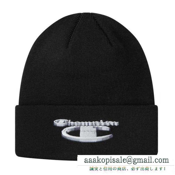 SUPREME シュプリーム ニットキャップ 多色可選 supreme champion 18fw 3d metallic beanie 爆発的人気