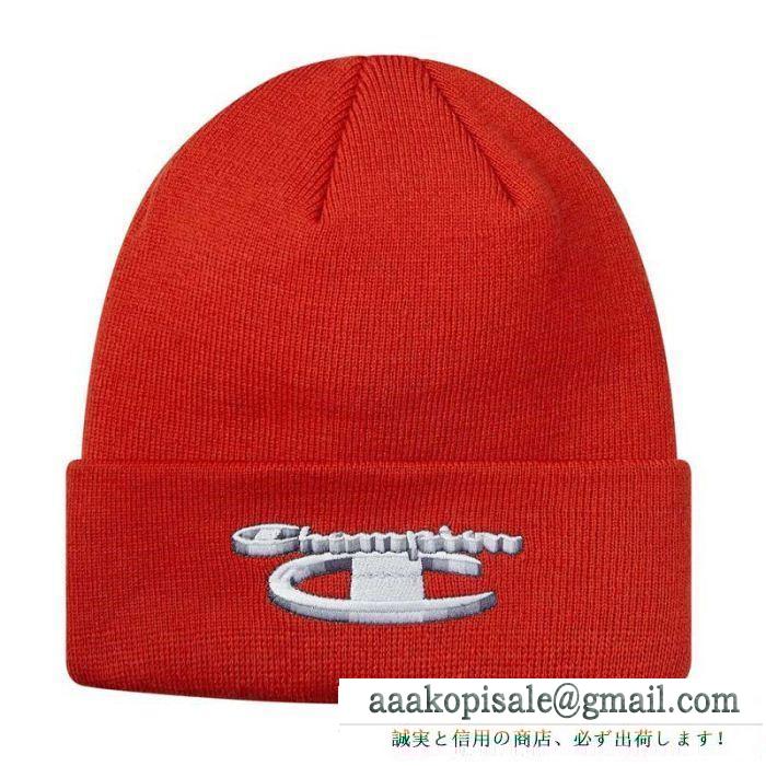 SUPREME シュプリーム ニットキャップ 多色可選 supreme champion 18fw 3d metallic beanie 爆発的人気