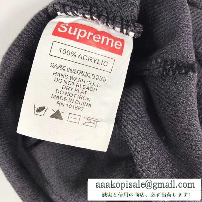 SUPREME シュプリーム ニットキャップ 多色可選 supreme big logo beanie sup 秋冬間違いないアイテム 大好評シリーズ