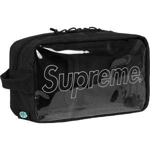 18FW Supreme Utility Bag BLACKシュプリーム コピー爆買いお買い得収納力抜群機能的使いやすいカバンブラックレッド