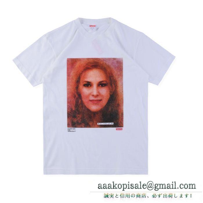 ファッションな一品 高級感の漂う逸品 デザイン性の高い supreme シュプリーム 半袖tシャツ supreme 18 & stormy tee