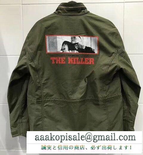 Supreme the killer m-65 jacket 18fw supreme シュプリーム ブルゾン 3色可選 ルックスの良い