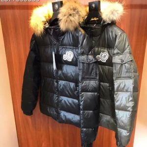 最安値新作メンズ存在感あるシンプル気軽いいサイズ感ブラックグレーMONCLERモンクレール ダウンジャケット 激安