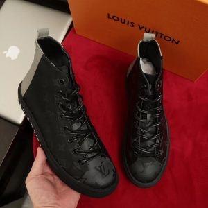 2色可選 輝かしい ハイトップシューズ 人気高いアイテム ルイ ヴィトン LOUIS VUITTON 見た目が良い_ルイ ヴィトン LOUIS VUITTON_ブランド コピー 激安(日本最大級)