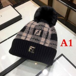 高品質で綺麗 フェンディ FENDI ニット帽/ニットキャッ...